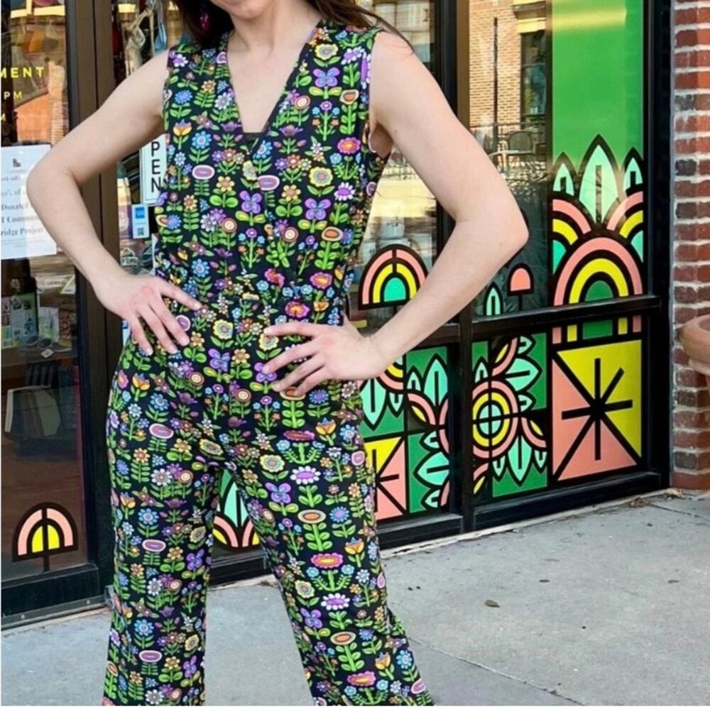 Nooworks Awesome Blossom Sonny Suit (Jumpsuit) size 4X Dopamine Dressing